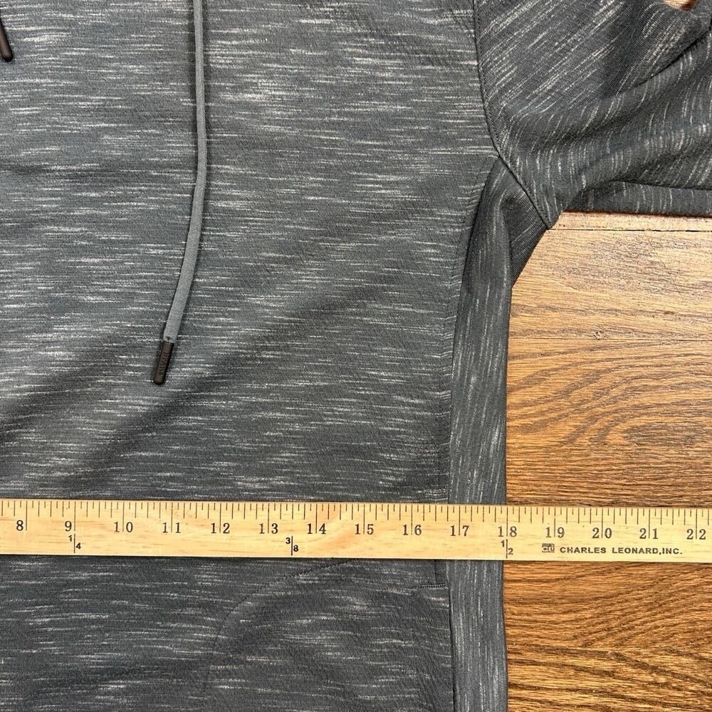 PrAna Sunrise Dress Womens Medium Gray Cowl Neck Long Sleeve Pockets Knit Casual - Picture 7 of 9